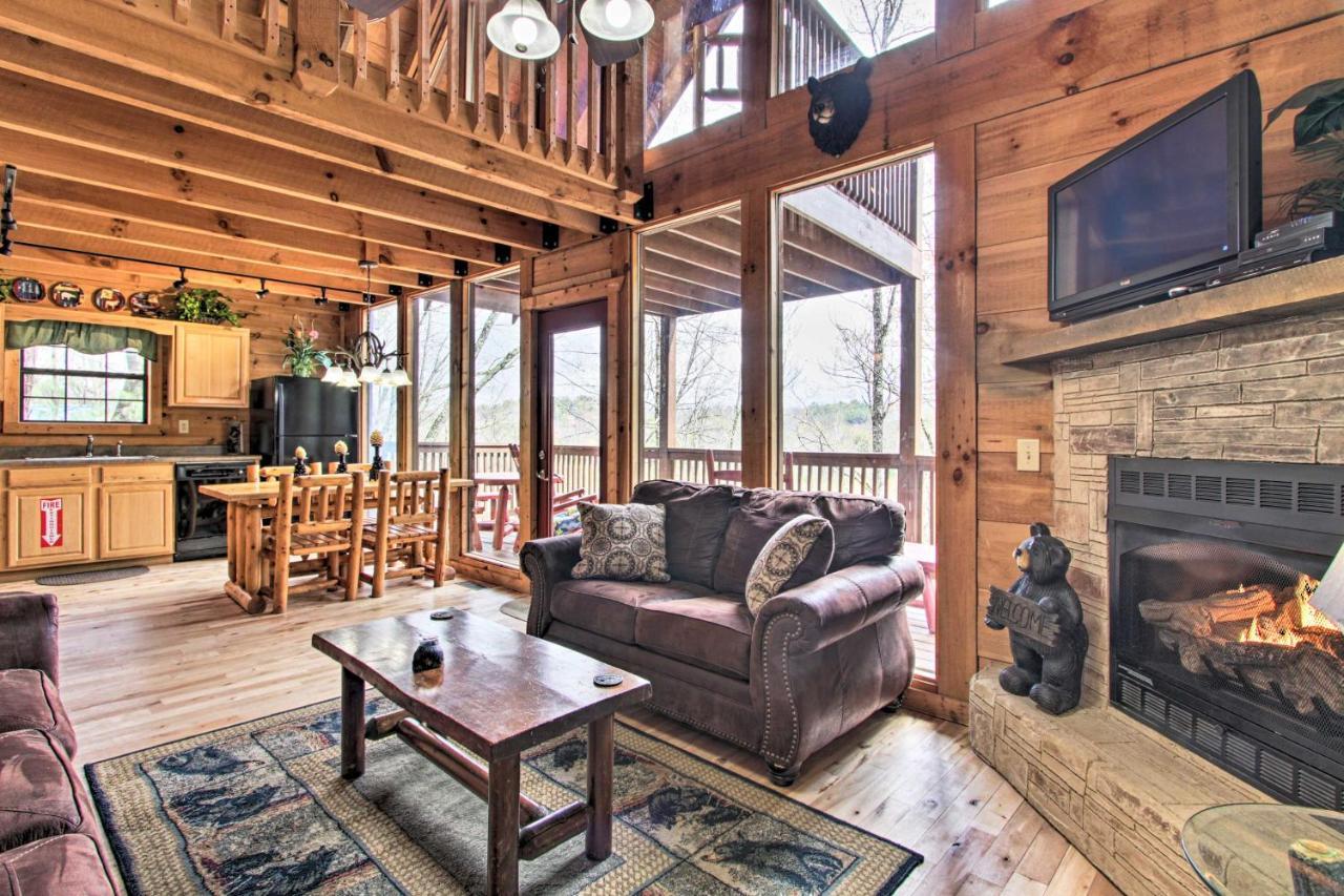 Sevierville Sanctuary Hot Tub, Pool Table And Deck! מראה חיצוני תמונה